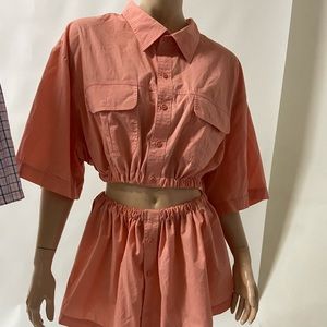 Custom clothes peach color